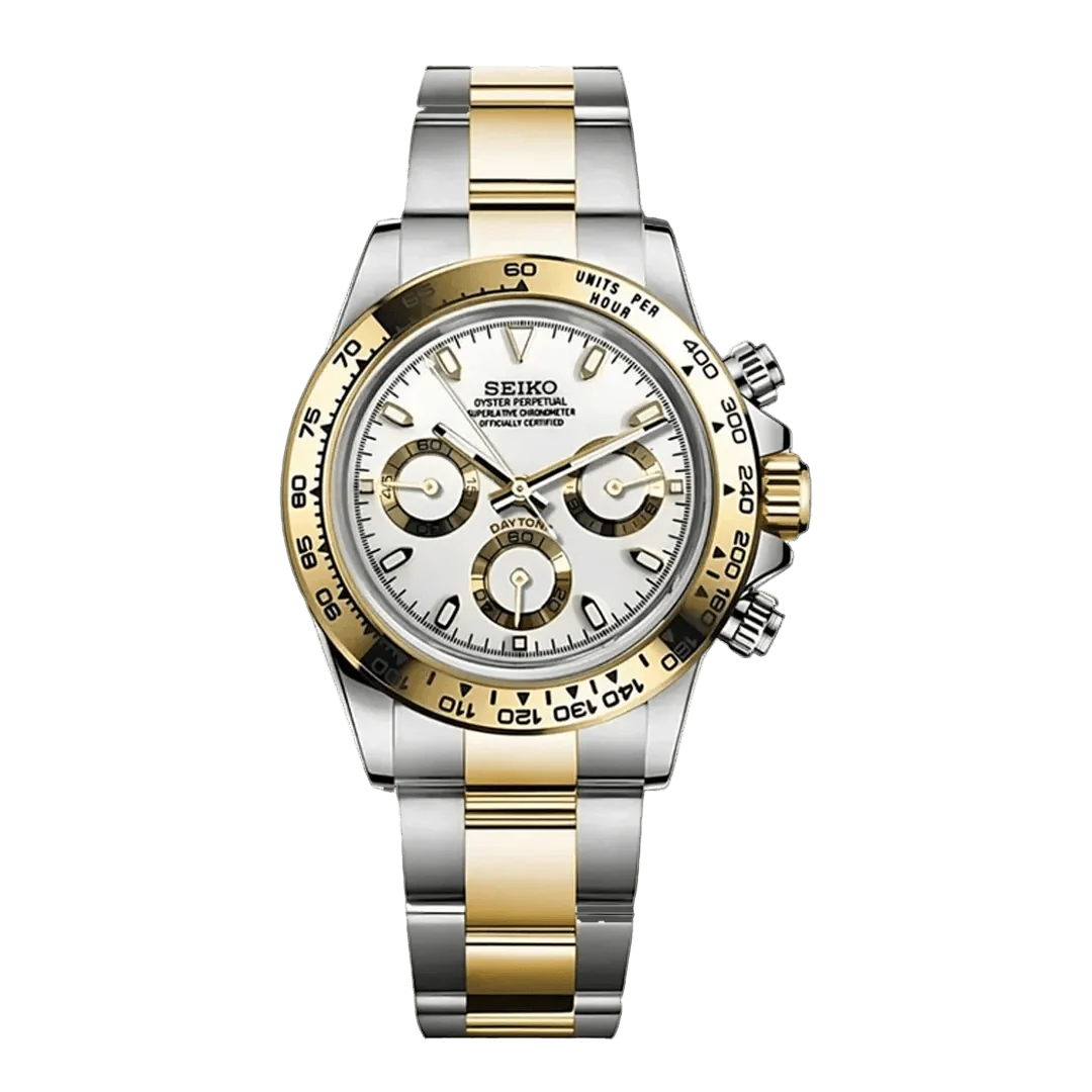 SEIKO MOD DAYTONA DOS TONOS