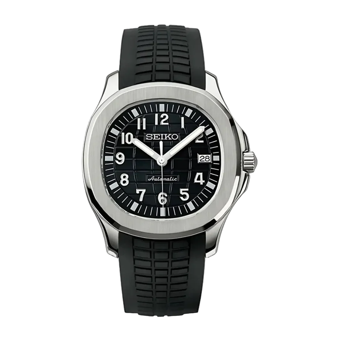 SEIKO MOD AQUANAUT DIAL NEGRO