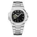 SEIKO MOD NAUTILUS DIAL NEGRO OPEN HEART