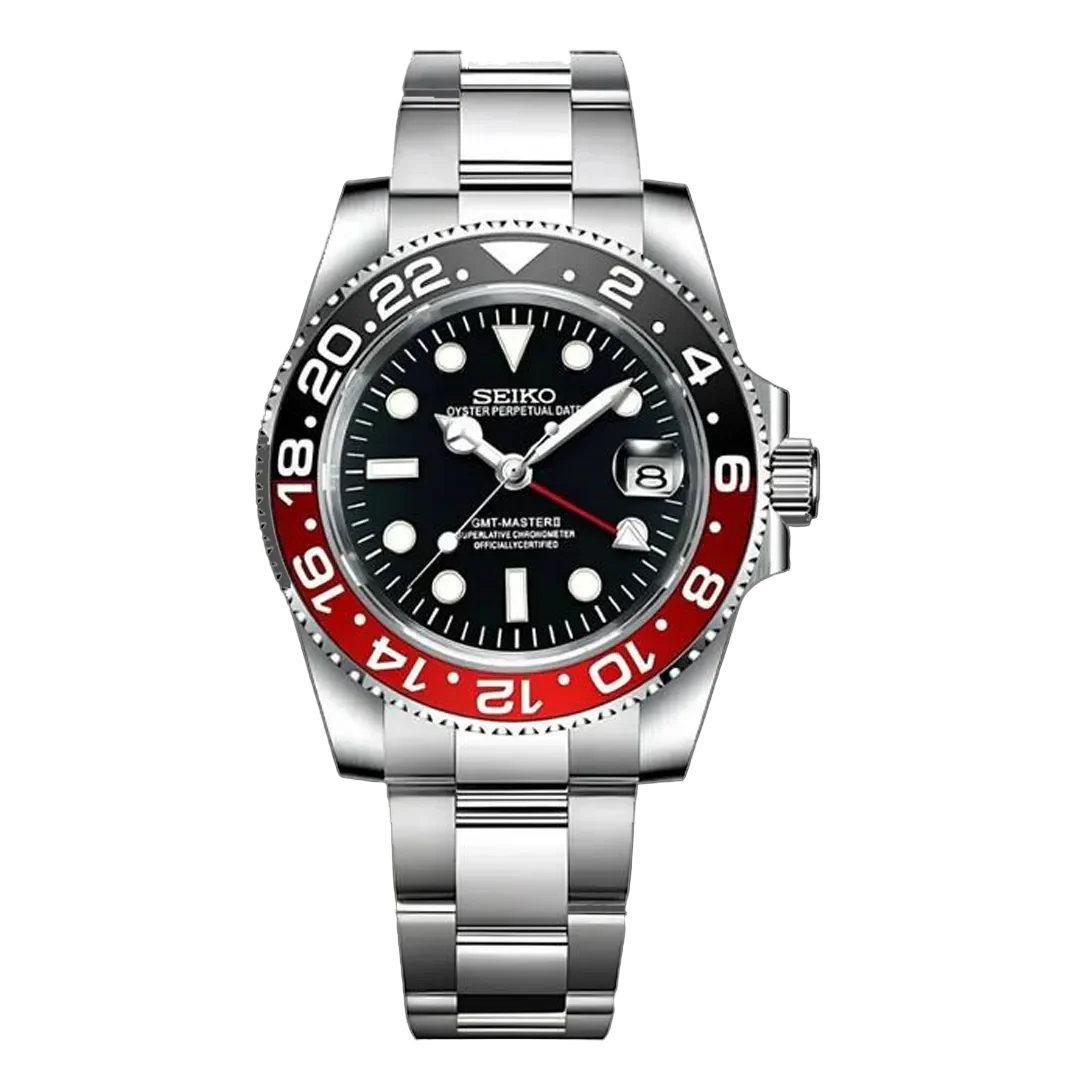 SEIKO MOD GMT MASTER II COKE