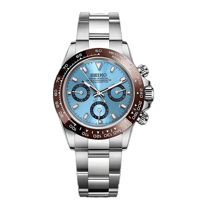 SEIKO MOD DAYTONA PLATINO RACER