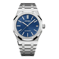 SEIKO MOD ROYAL OAK DIAL AZUL