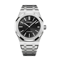 SEIKO MOD ROYAL OAK DIAL NEGRO