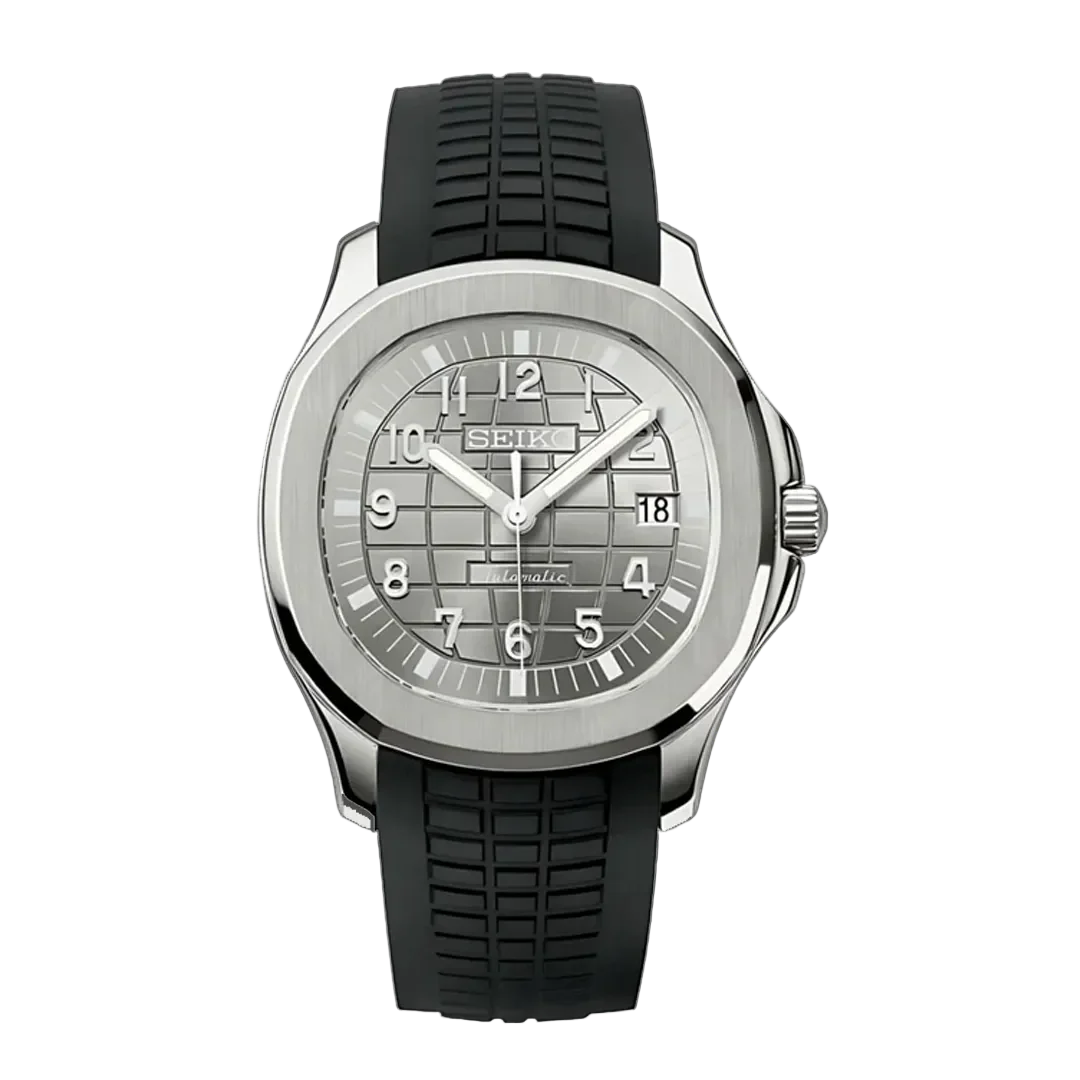 SEIKO MOD AQUANAUT DIAL SILVER