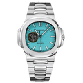 SEIKO MOD NAUTILUS DIAL TIFFANY OPEN HEART