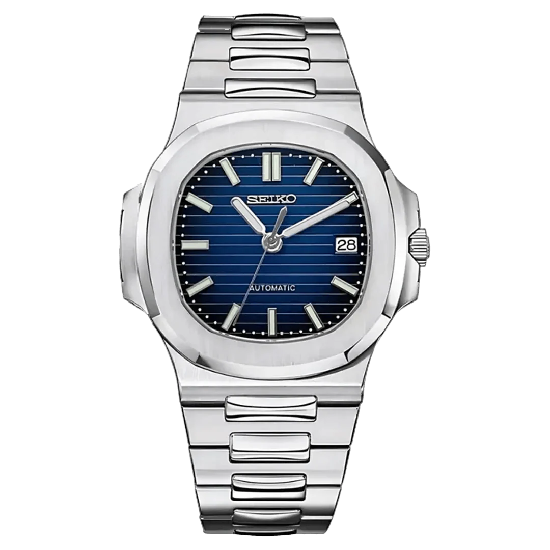 SEIKO MOD NAUTILUS DIAL AZUL