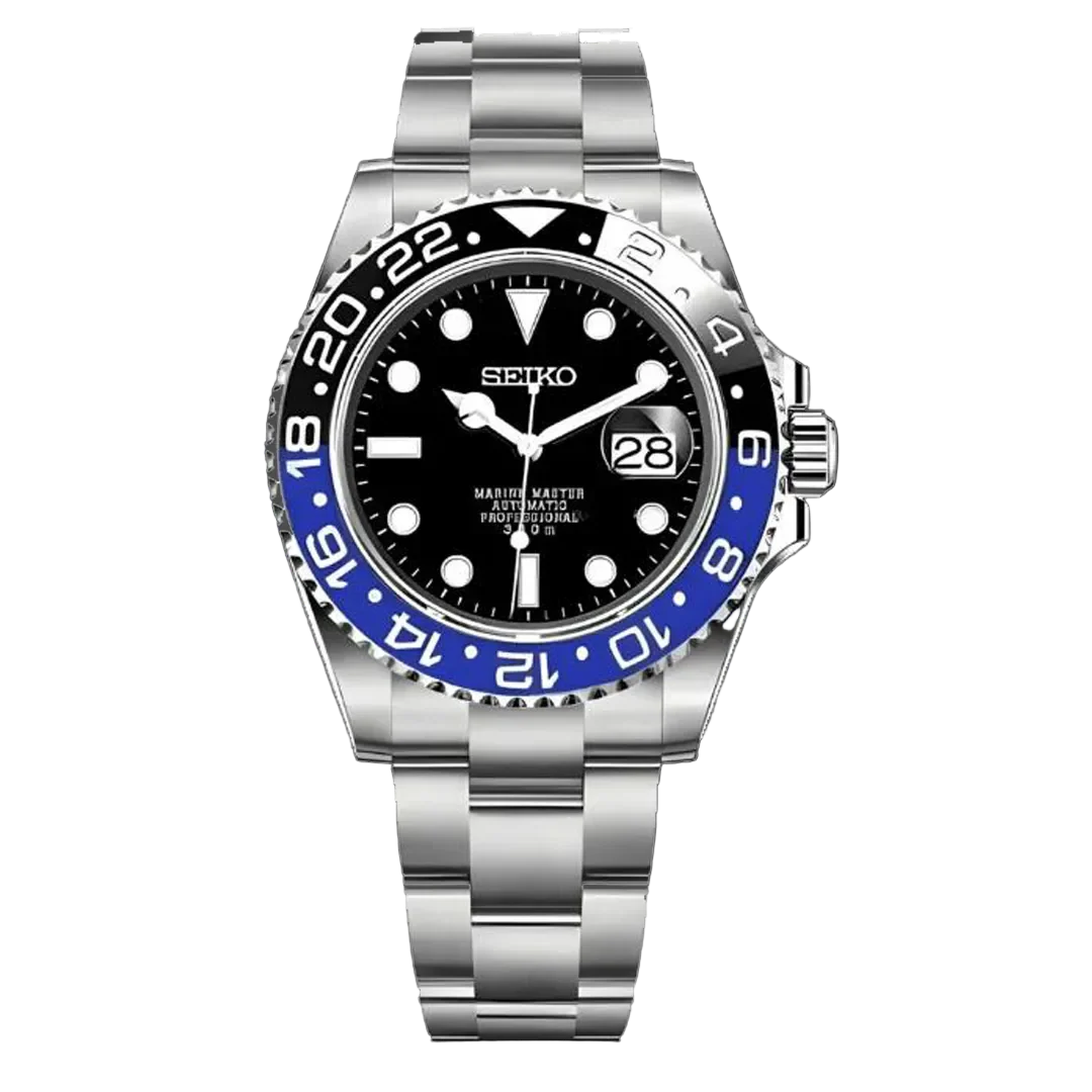 SEIKO MOD MARINEMASTER BATMAN