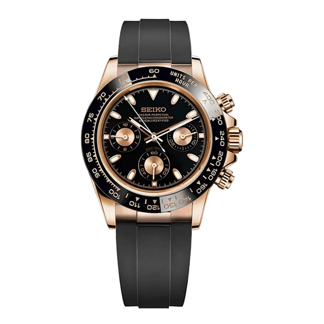 SEIKO MOD DAYTONA ROSE GOLD