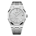 SEIKO MOD ROYAL OAK DIAL BLANCO