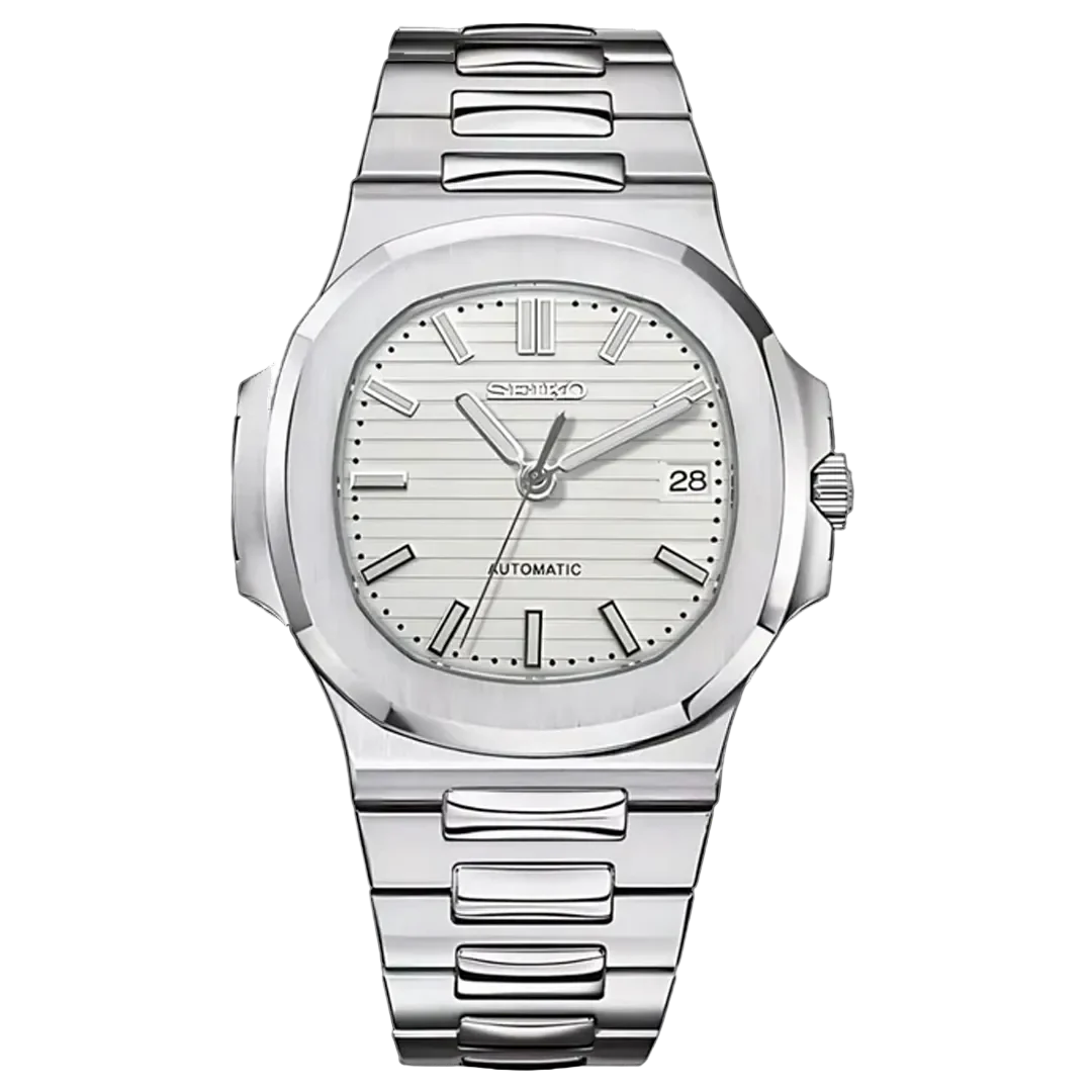 SEIKO MOD NAUTILUS DIAL BLANCO