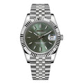 SEIKO MOD DATEJUST OLIVE GREEN
