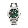 SEIKO MOD NAUTILUS DIAL VERDE ESMERALDA OPEN HEART