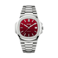 SEIKO MOD NAUTILUS RED VELVET