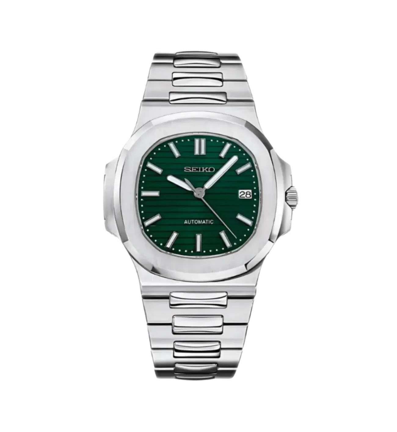 SEIKO MOD NAUTILUS DIAL VERDE ESMERALDA
