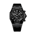 SEIKO MOD ROYAL OAK FULL BLACK CHRONO