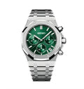 SEIKO MOD ROYAL OAK DIAL VERDE ESMERALDA CHRONO