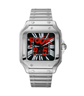 SEIKO MOD SANTOS DIAL 9-5 NEGRO