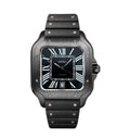 SEIKO MOD SANTOS DIAL NEGRO FULL BLACK
