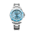SEIKO MOD SUBMARINER BABY BLUE