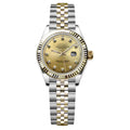 SEIKO MOD LADYJUST DOS TONOS ORO DIAL ORO CON ZIRCONIAS